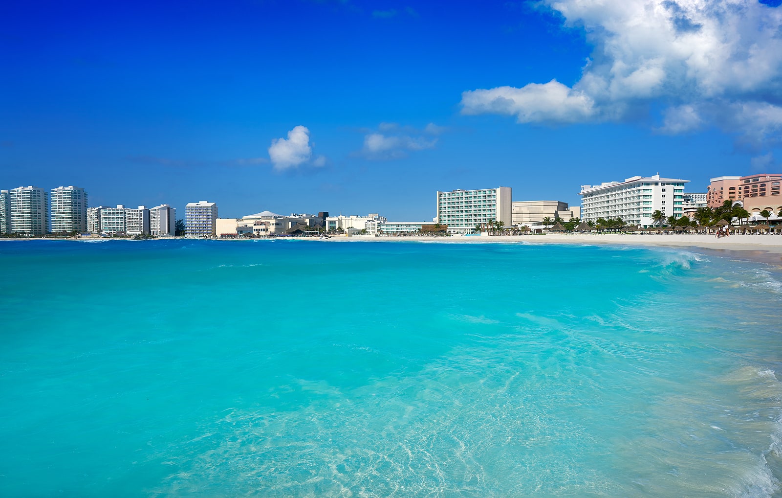 Cancun Forum beach Playa Gaviota Azul in Mexico at Hotel Zone by krystal international vacation club